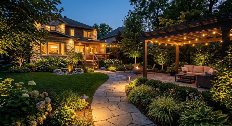 Backyard Lighting Service in Heber City, UT
