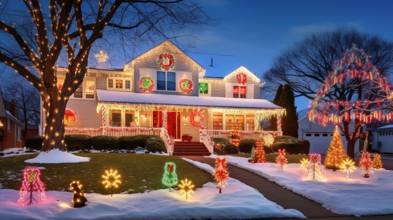 Christmas Lights Installation in Kansas City, KS