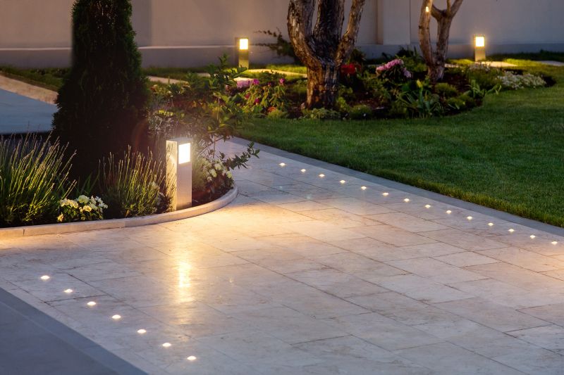 Courtyard Light Installation in Denver, CO