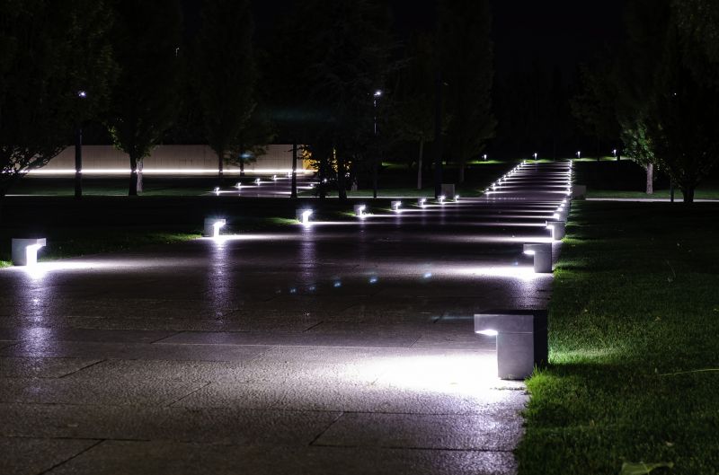 Sidewalk Lighting Installation in Heber City, UT