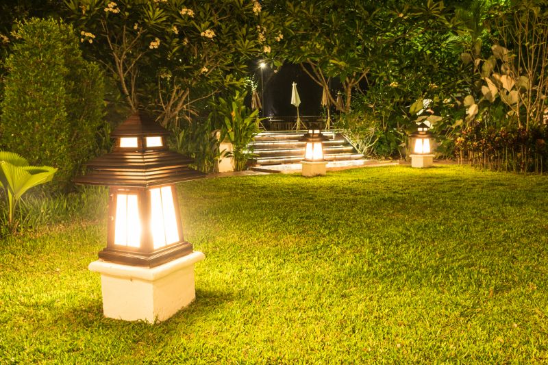 Terrace Lighting Installation in Orem, UT