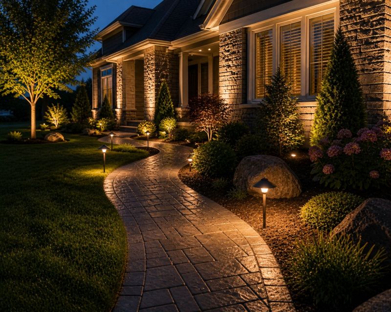 Walkway Lighting Installation in Orem, UT
