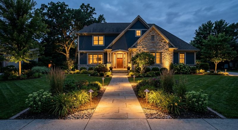 Walkway Lighting Installation in Provo, UT