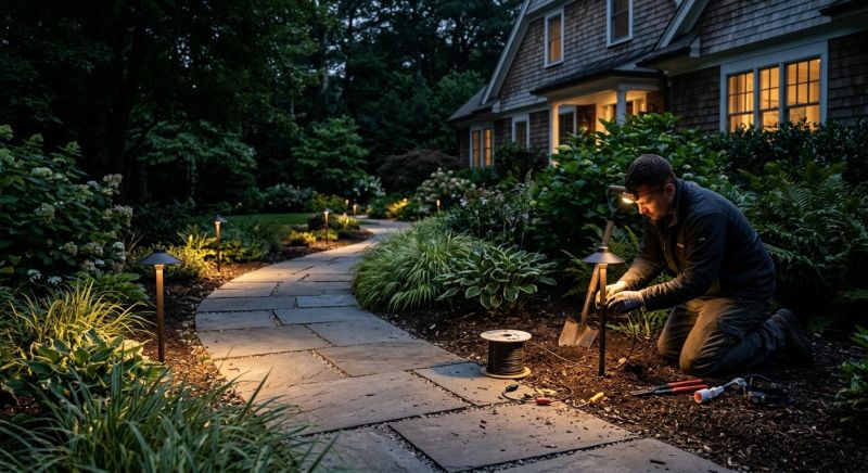 Yard Lights Installation in Heber City, UT